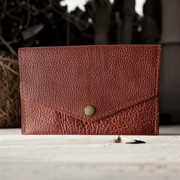 Portland Leather Handbags - Portland Leather Rustic Envelope Wallet